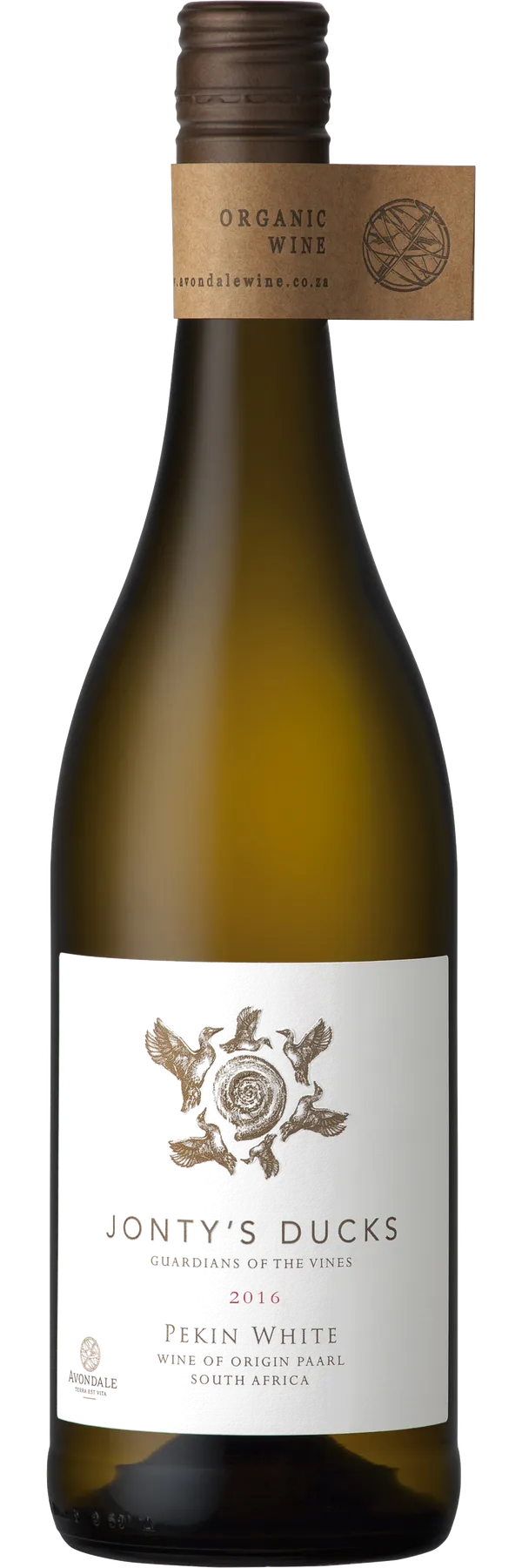 Jonty's Ducks Pekin White bottle